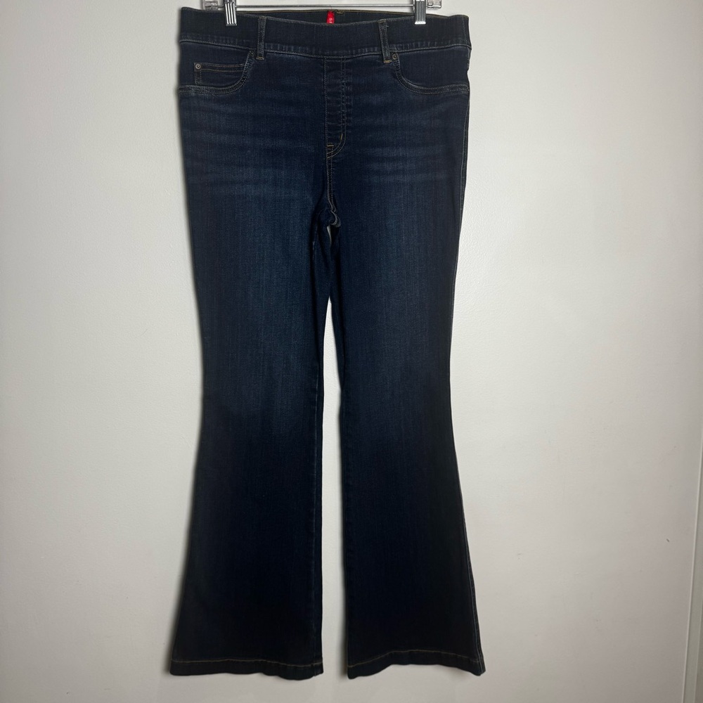 Spanx Flare Leg Jeans 20327Q Midnight Shade XL - Picture 4 of 14